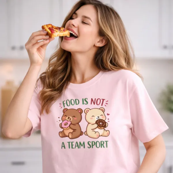 TeamSport_Unisex_Tshirt_Pink