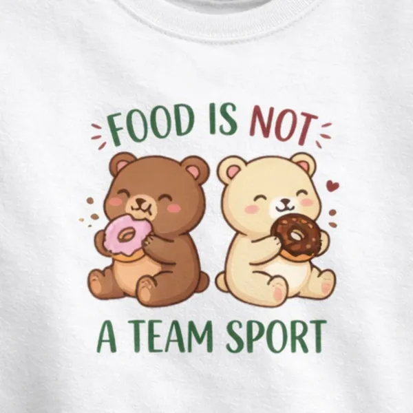 TeamSport_Unisex_Tshirt_White