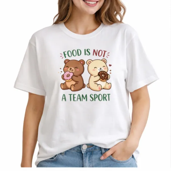 TeamSport_Unisex_Tshirt_White