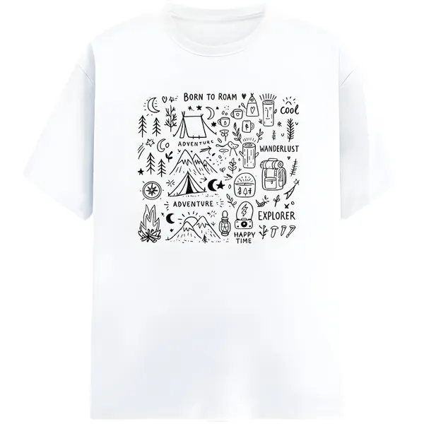 Travel_Doodle_Unisex_Tshirt_White
