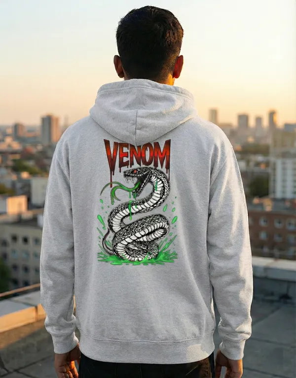 Venom_Vibe_Unisex_Grey_Hoodie_|_Streetwear_Style,_Cozy_Fit,_Edgy_Graphic_Hoodie