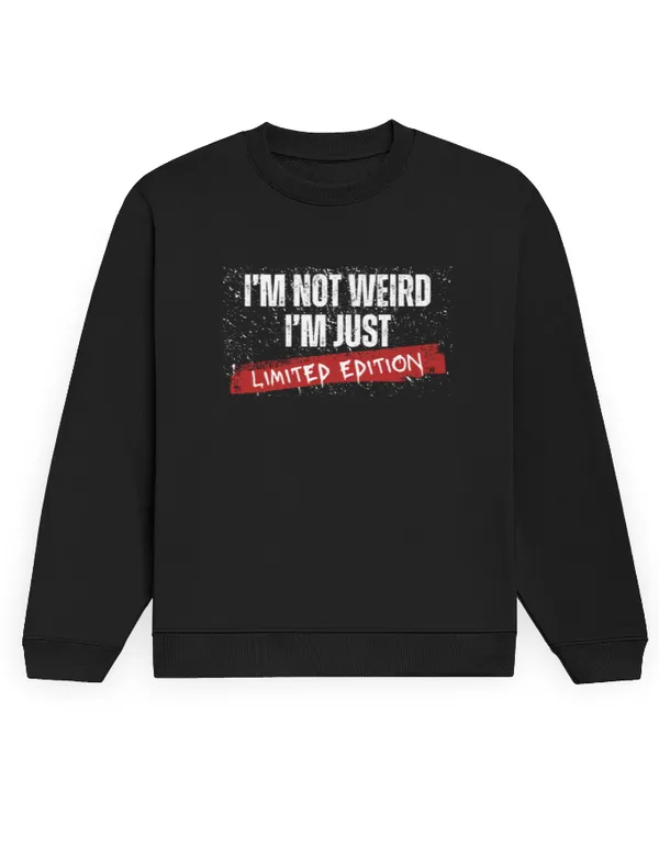 Weird_Unisex_Sweatshirt_Black