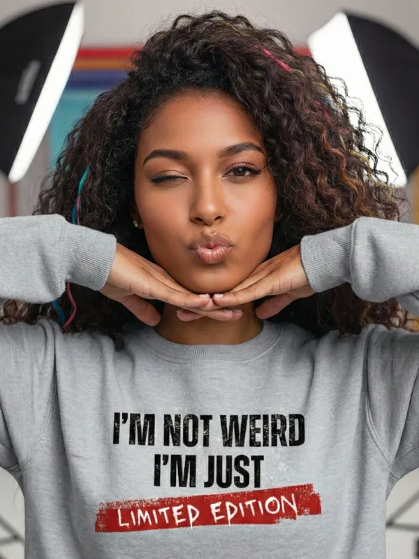 Weird_Unisex_Sweatshirt_Grey