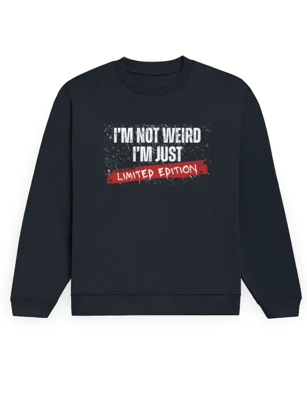 Weird_Unisex_Sweatshirt_Navy_Blue