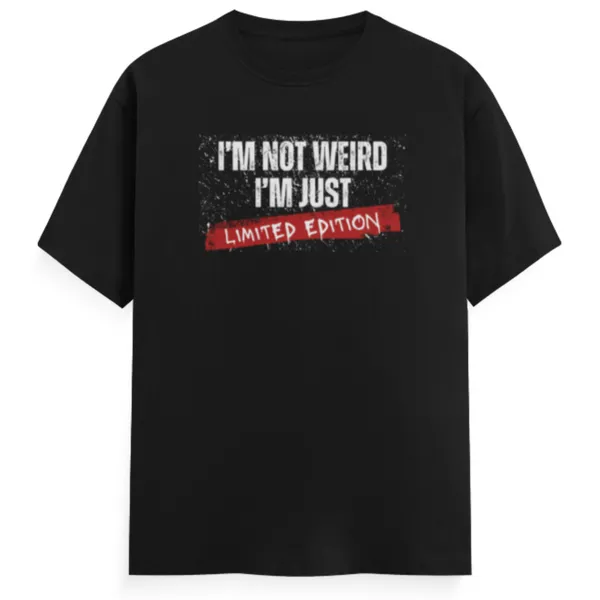 Weird_Unisex_Tshirt_Black