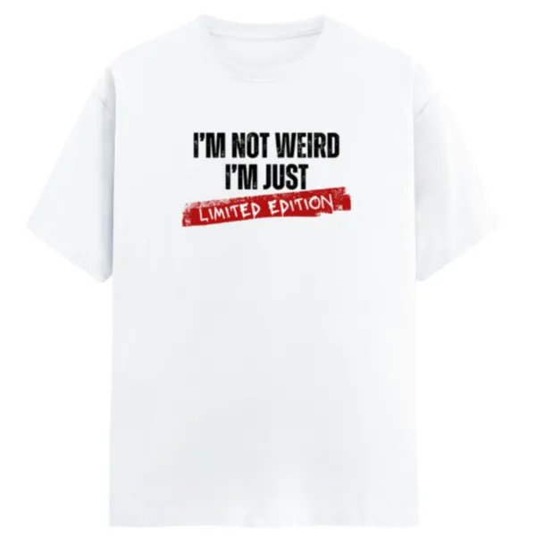 Weird_Unisex_Tshirt_White