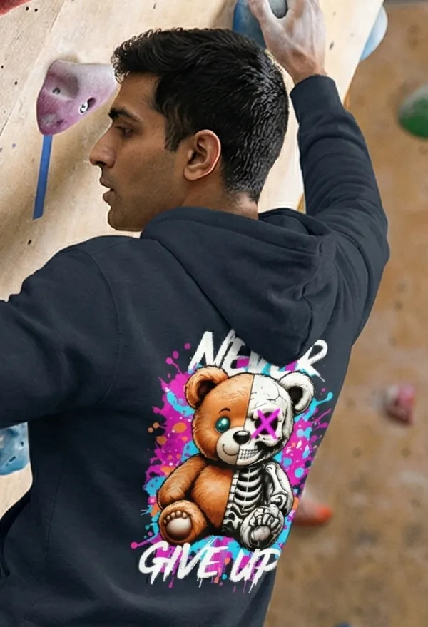 Never_Give_Up_Hoodie_|_Unisex_Navy_Blue_Streetwear_Pullover