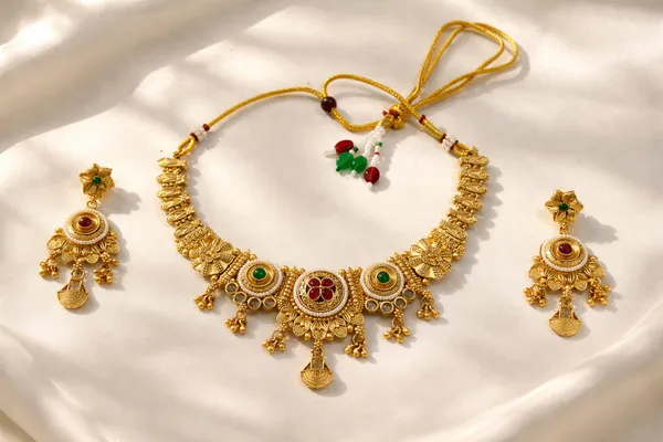 Royal_Antique_Gold_Finish_Necklace_Set_with_Kundan_Stones_�_Elegant_Traditional_Bridal_Jewellery