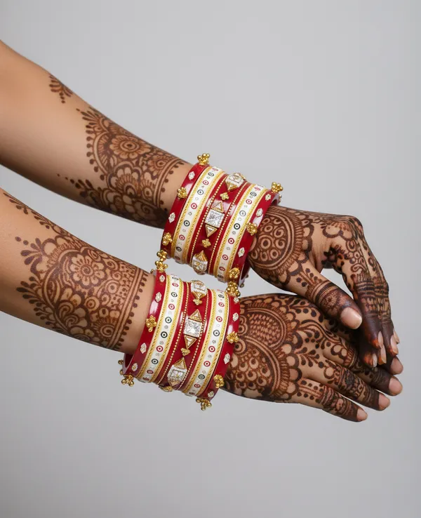 Royal_Rajwadi_Bridal_Chura_Set_&_Kundan_Bangles_For_Brides_For_Women