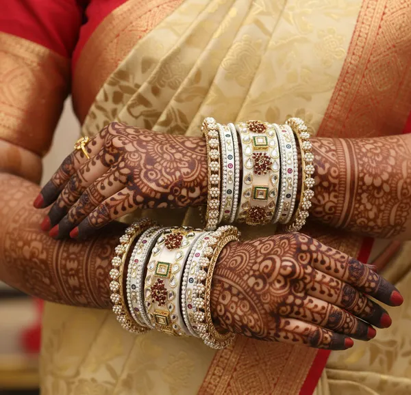 White_Krupa_Moti_Bangles_Chuda_Set_For_Women
