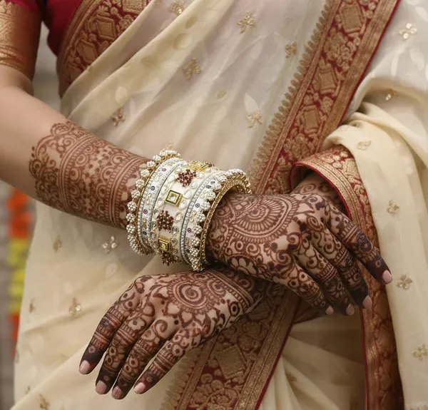 White_Krupa_Moti_Bangles_Chuda_Set_For_Women