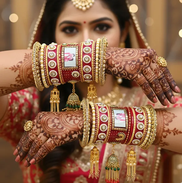 Red_Adhira_Traditional_Photo_Or_Name_Chuda_Rajasthani_Bridal_Chura_With_Hand_Painted_Design_For_Women