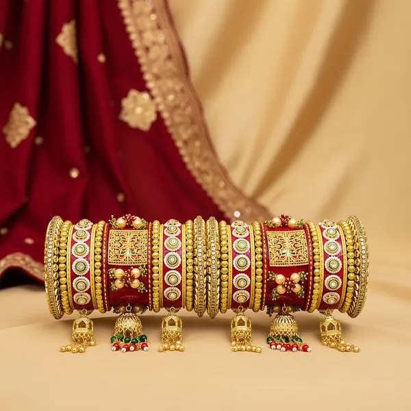 Red_Kumudini_Rajputi_Chuda_Set_Handcrafted_Rajwadi_Bangles_For_Brides_For_Women