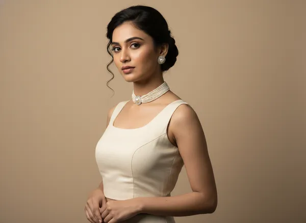 Classic_Pearl_Choker_Set_with_Crystal_Detailing_&_Matching_Earrings