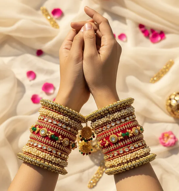 Red_Nirmata_Chuda_For_Bride_With_Jhumka_For_Women