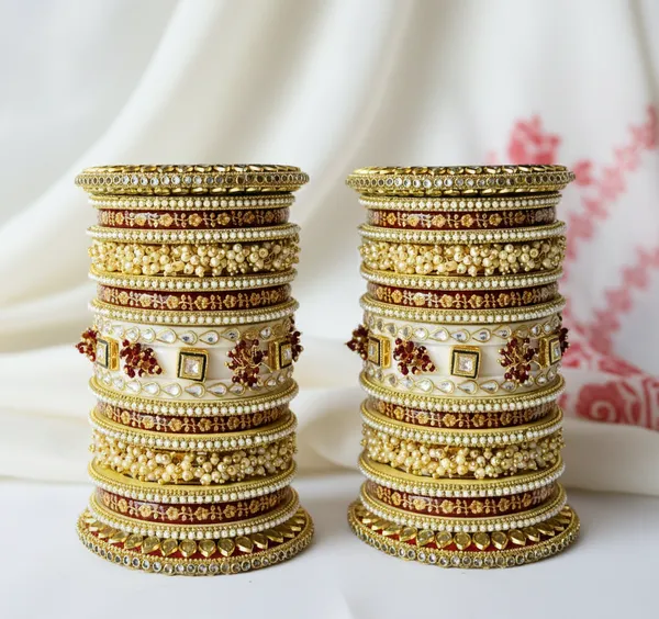 White_Anmol_Luxurious_Bridal_Chuda/_Chuda_Set/_Chuda_For_Women
