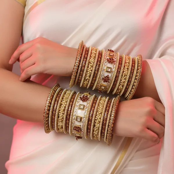 White_Anmol_Luxurious_Bridal_Chuda/_Chuda_Set/_Chuda_For_Women