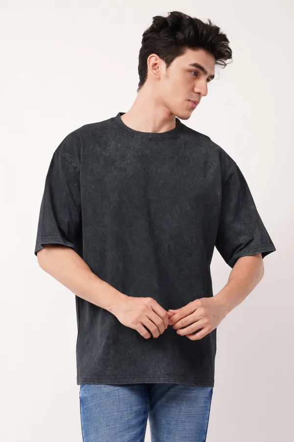 Black_Carbon_Acid_Wash_Oversized_T-Shirt_For_Men