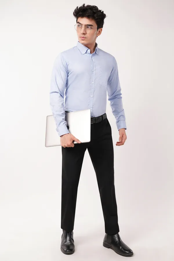 Sky_Blue_Premium_Classic_Oxford_Shirt_For_Men
