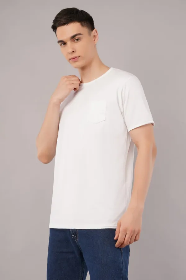 White_Classic_Pocket_T-Shirt_For_Men
