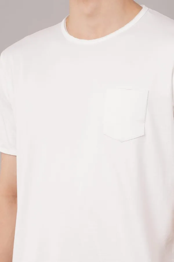 White_Classic_Pocket_T-Shirt_For_Men