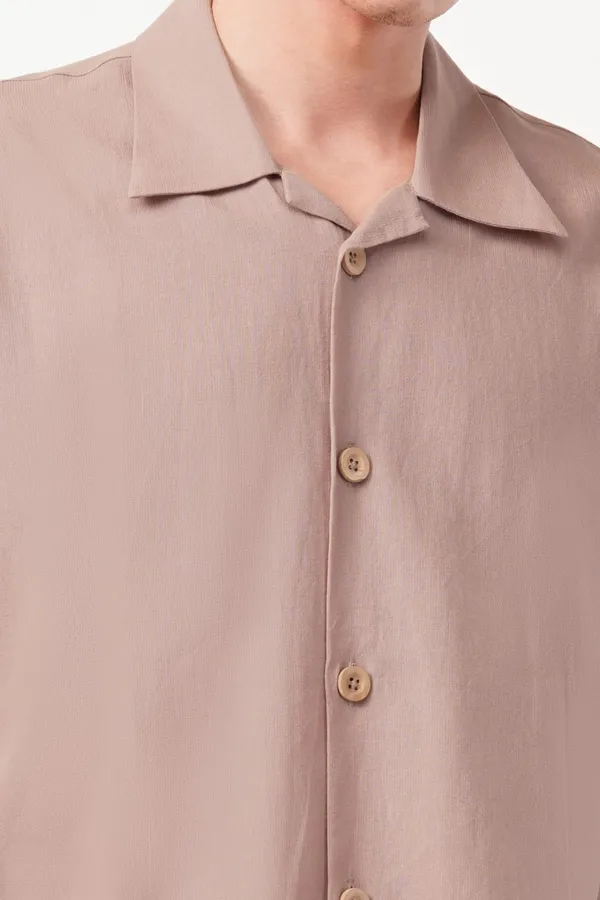 Taupe_Elite_Luxe_Soft_Cotton_Shirt_For_Men