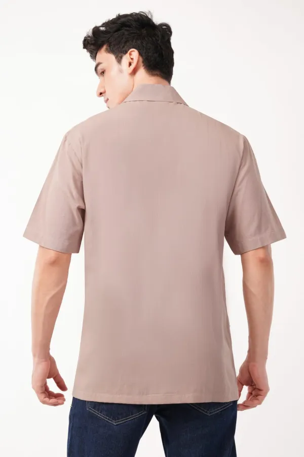 Taupe_Elite_Luxe_Soft_Cotton_Shirt_For_Men