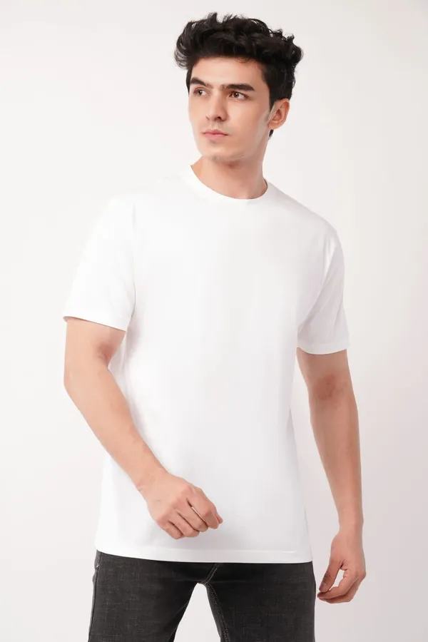White_Essential_Classic_Supima_Cotton_T-Shirt_For_Men