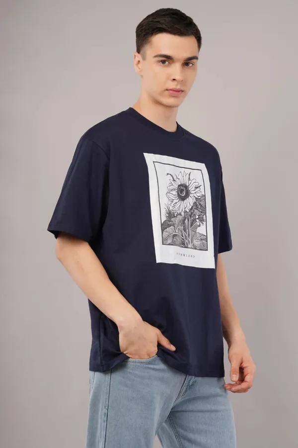 Yellow_Homeland_Sunflower_Graphic_T-Shirt_For_Men