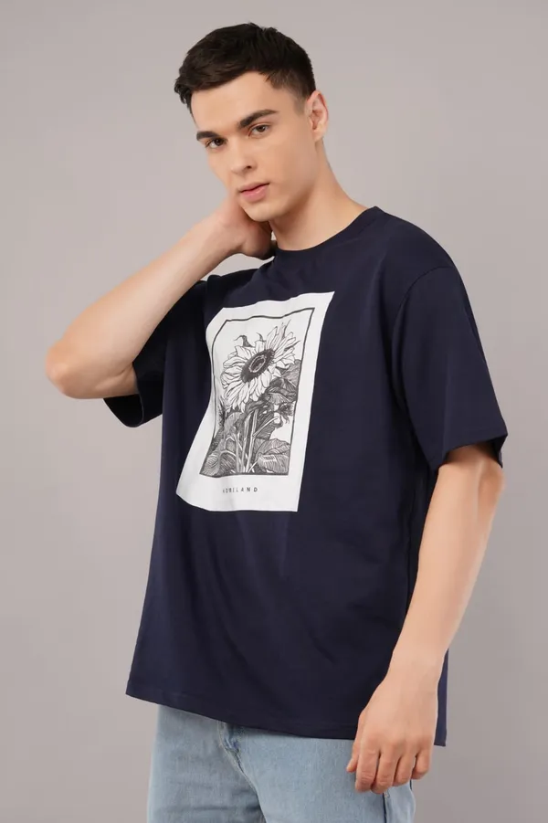 Yellow_Homeland_Sunflower_Graphic_T-Shirt_For_Men