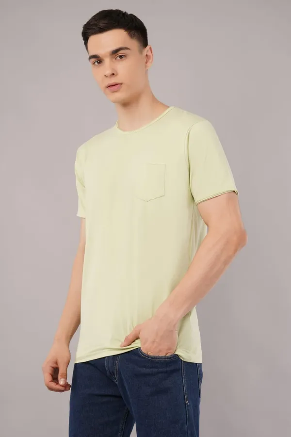 Light_Yellow_Premium_Basic_T-Shirt_For_Men