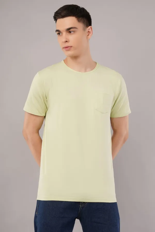 Light_Yellow_Premium_Basic_T-Shirt_For_Men