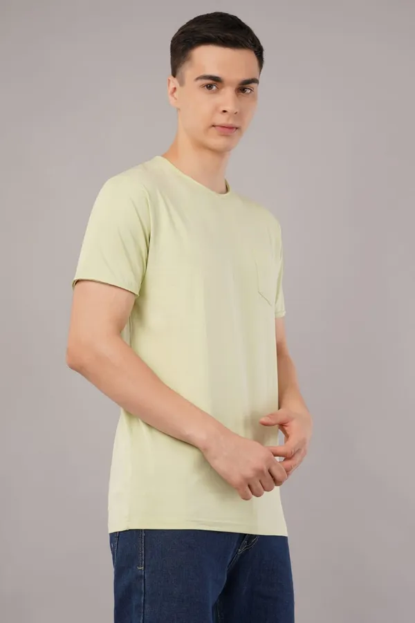 Light_Yellow_Premium_Basic_T-Shirt_For_Men
