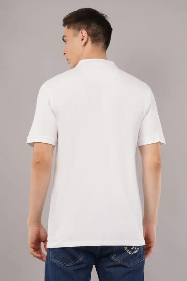 White_Polo_With_Embroidery_T-Shirt_For_Men