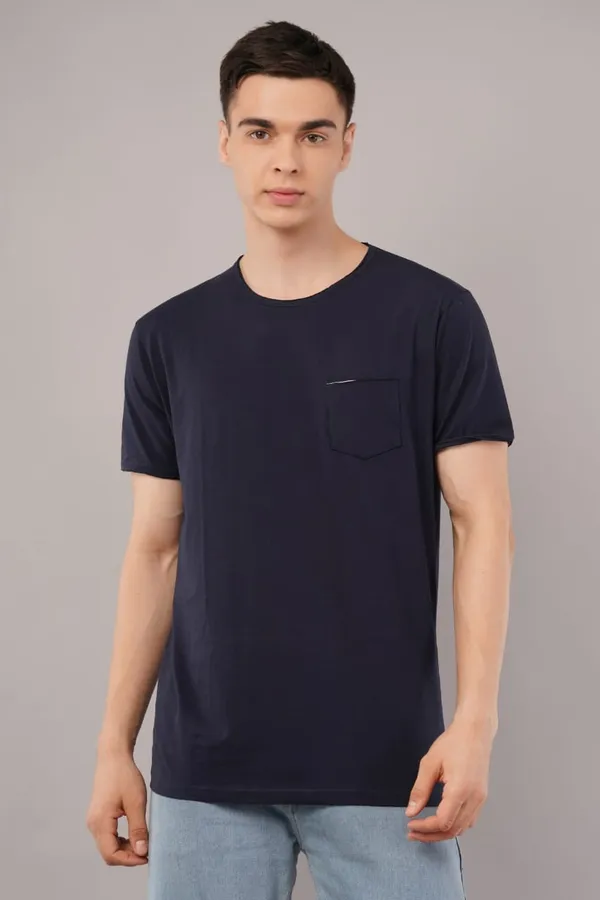 Navy_Blue_Premium_Cotton_T-Shirt_For_Men