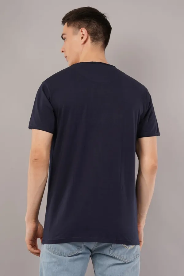 Navy_Blue_Premium_Cotton_T-Shirt_For_Men