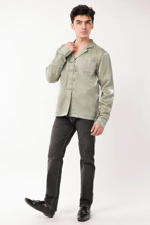 Green_Pistachio_Jimmy_Choo_Full_Sleeves_Shirt_For_Men