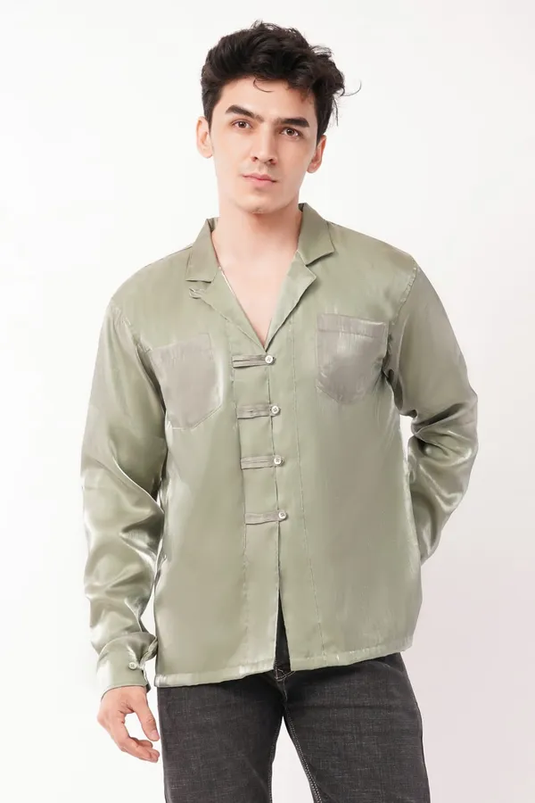 Green_Pistachio_Jimmy_Choo_Full_Sleeves_Shirt_For_Men