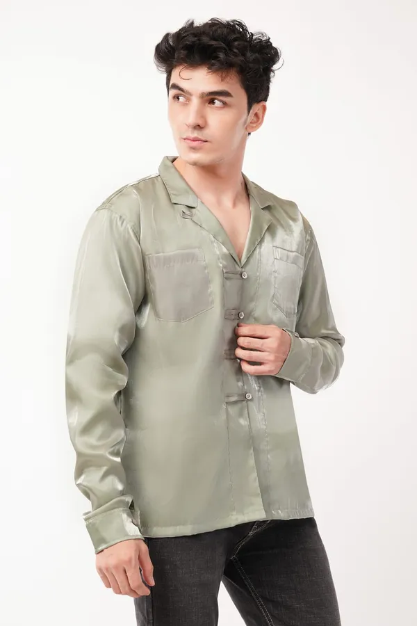 Green_Pistachio_Jimmy_Choo_Full_Sleeves_Shirt_For_Men