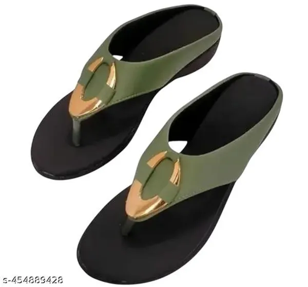 Faux_Leather_Casual_Flip_Flops_For_Women