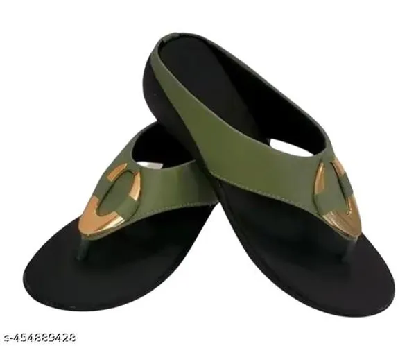 Faux_Leather_Casual_Flip_Flops_For_Women