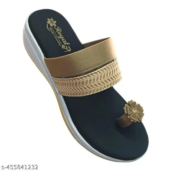 Zrina_Pato_Brown_And_Off-White_Faux_Leather_Sandal_For_Women
