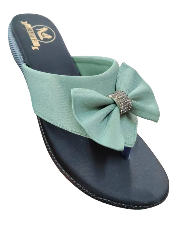 Green_Batarfly_Faux_Leather_Premium_&_Elegant_Casual_Sandal_For_Women