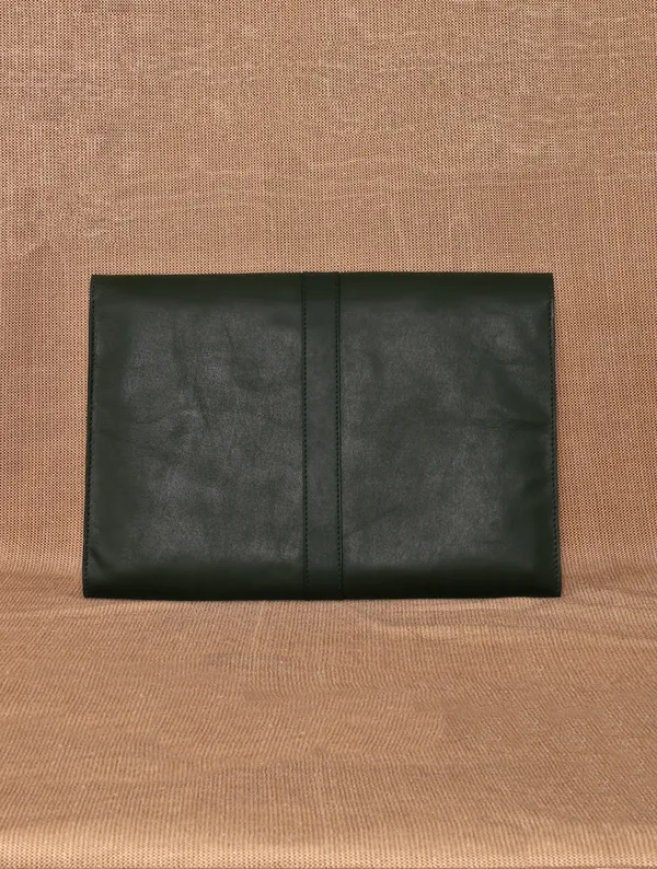 Charcoal_Green_Envelope_Laptop_Sleeve