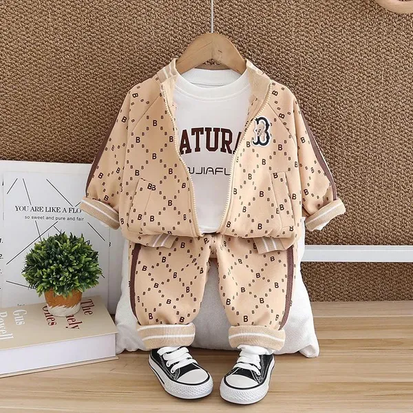 Yellow_And_Beige_Cotton_Blend_Premium_Winter_Wear_For_Kids_(Pack_Of_2)