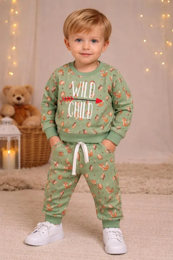 Green_Cotton_Blend_Premium_Winter_Wear_For_Boys