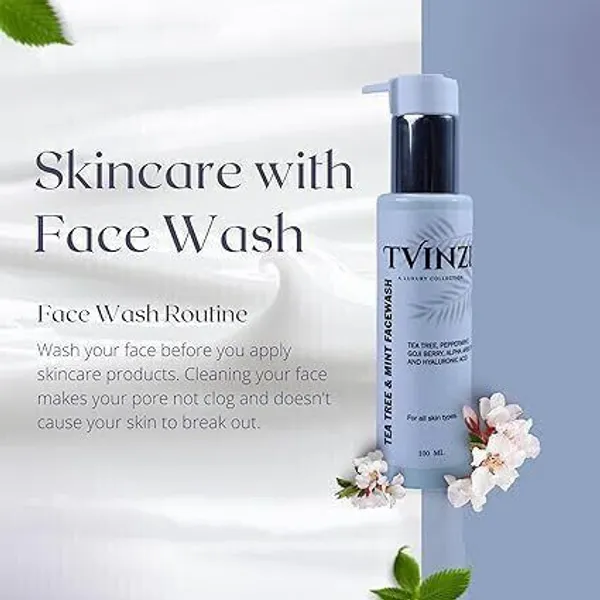 Pack_Of_2_Tea_Tree_&_Mint_Face_Wash-(100ML)_And_Protien_Conditioner-(200ML)_Combo_Kit