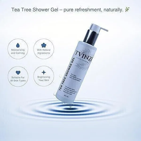 Pack_Of_3_Tea_Tree_Shower_Gel_(200ML),_Night_Cream_(50Gm)_&_De-Tan_Scrub_(50Gm)_|_Cleansing,_Nourishing_&_De-Tanning_Combo