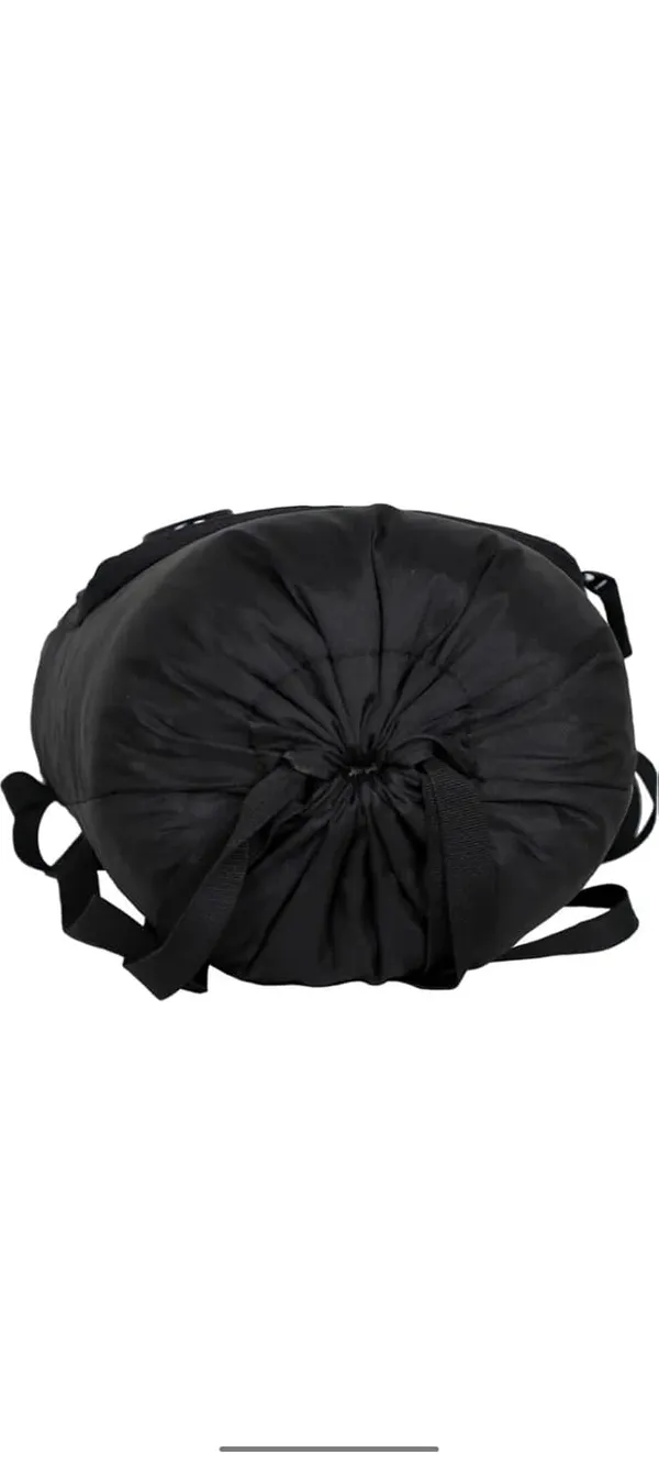 Drawstring_Backpack,_Royal_Blue_With_Black_Straps,_Lightweight_Sports_Gym_Bag_Front_Zipper_Pocket