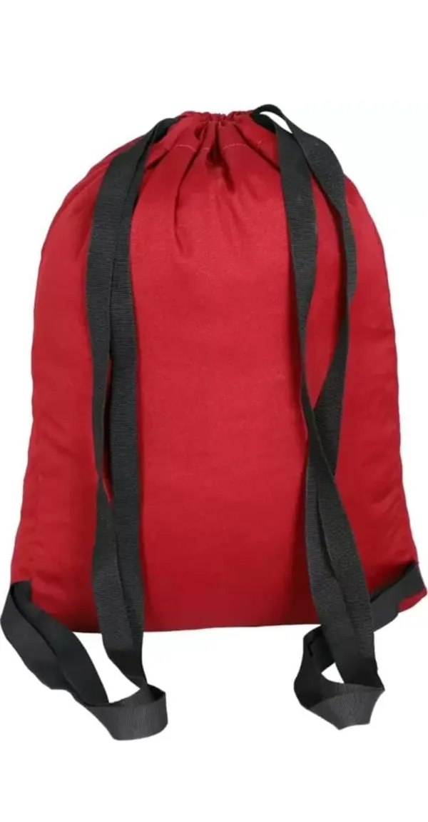 Drawstring_Backpack,_Royal_Blue_With_Black_Straps,_Lightweight_Sports_Gym_Bag_Front_Zipper_Pocket